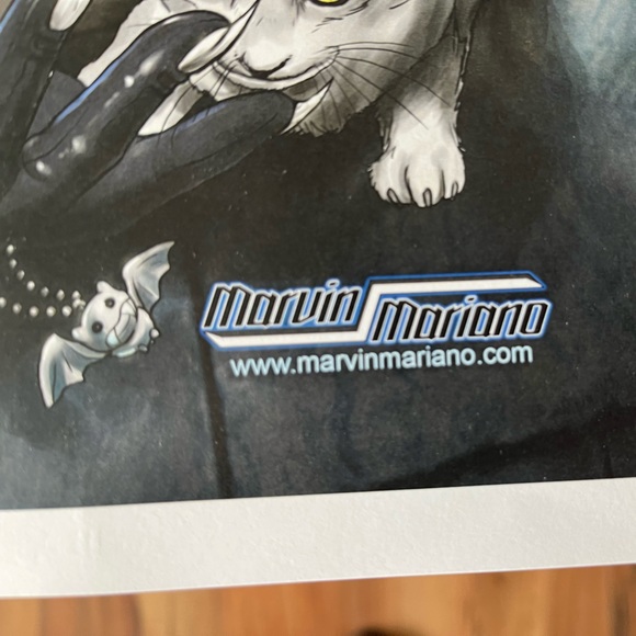 3 prints Marvin Mariano prints artists rendition of Cat Woman - Picture 6 of 11
